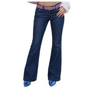 Vintage Y2K Revolt Dark Wash Flare Jeans Women’s Size 9